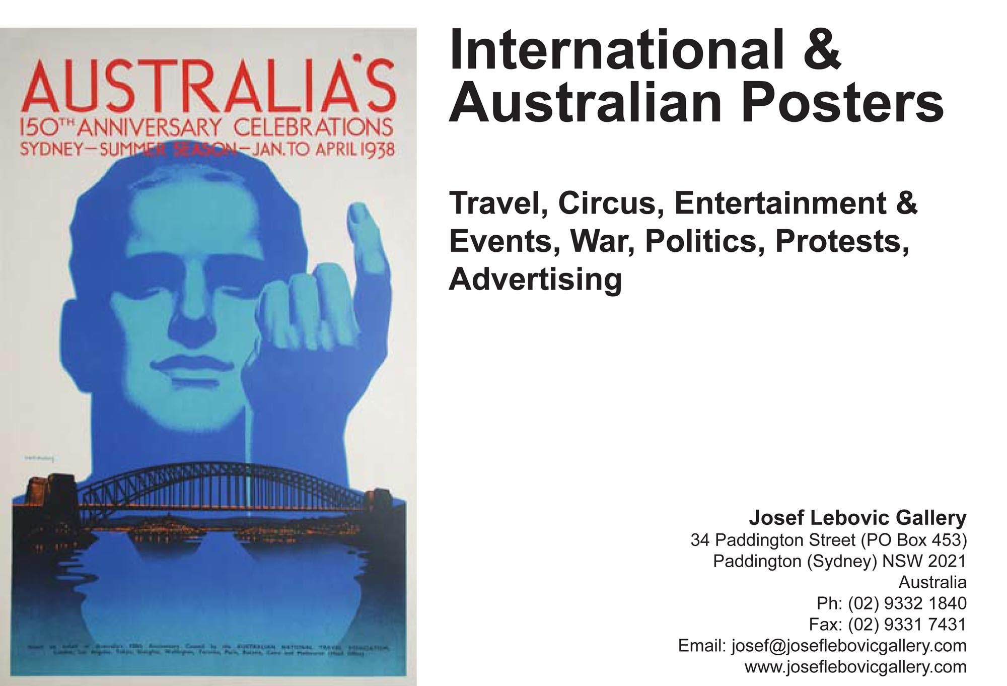 135 - International & Australian Posters