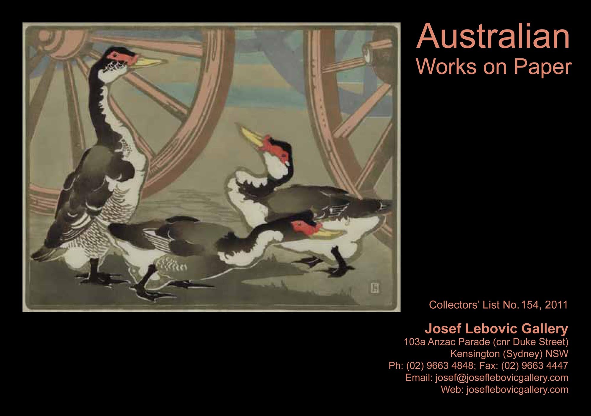 154 - Australian Works on Paper