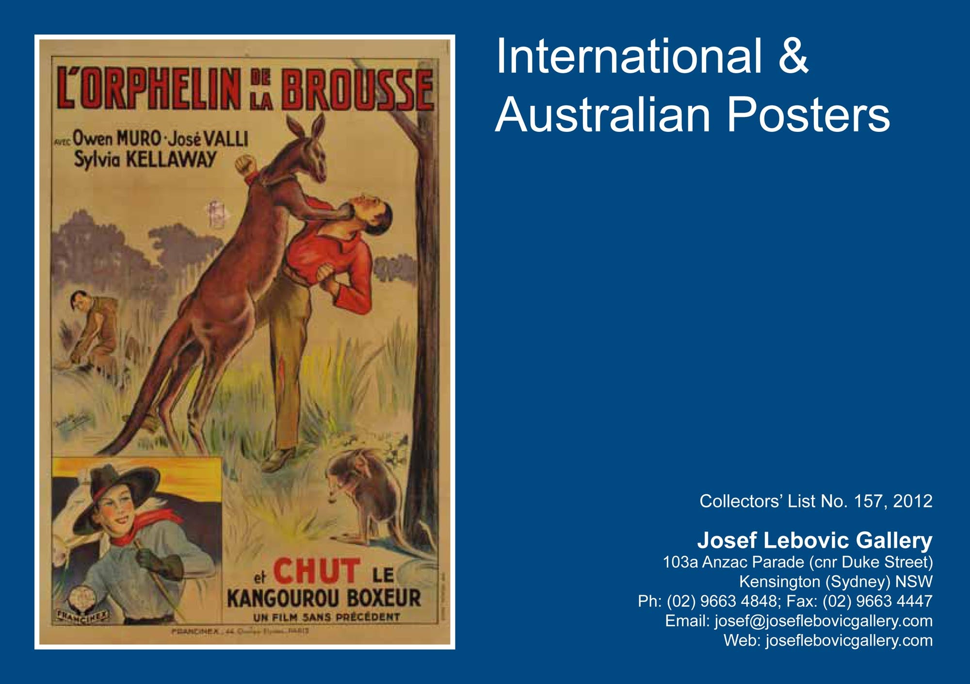 157 - International & Australian Posters