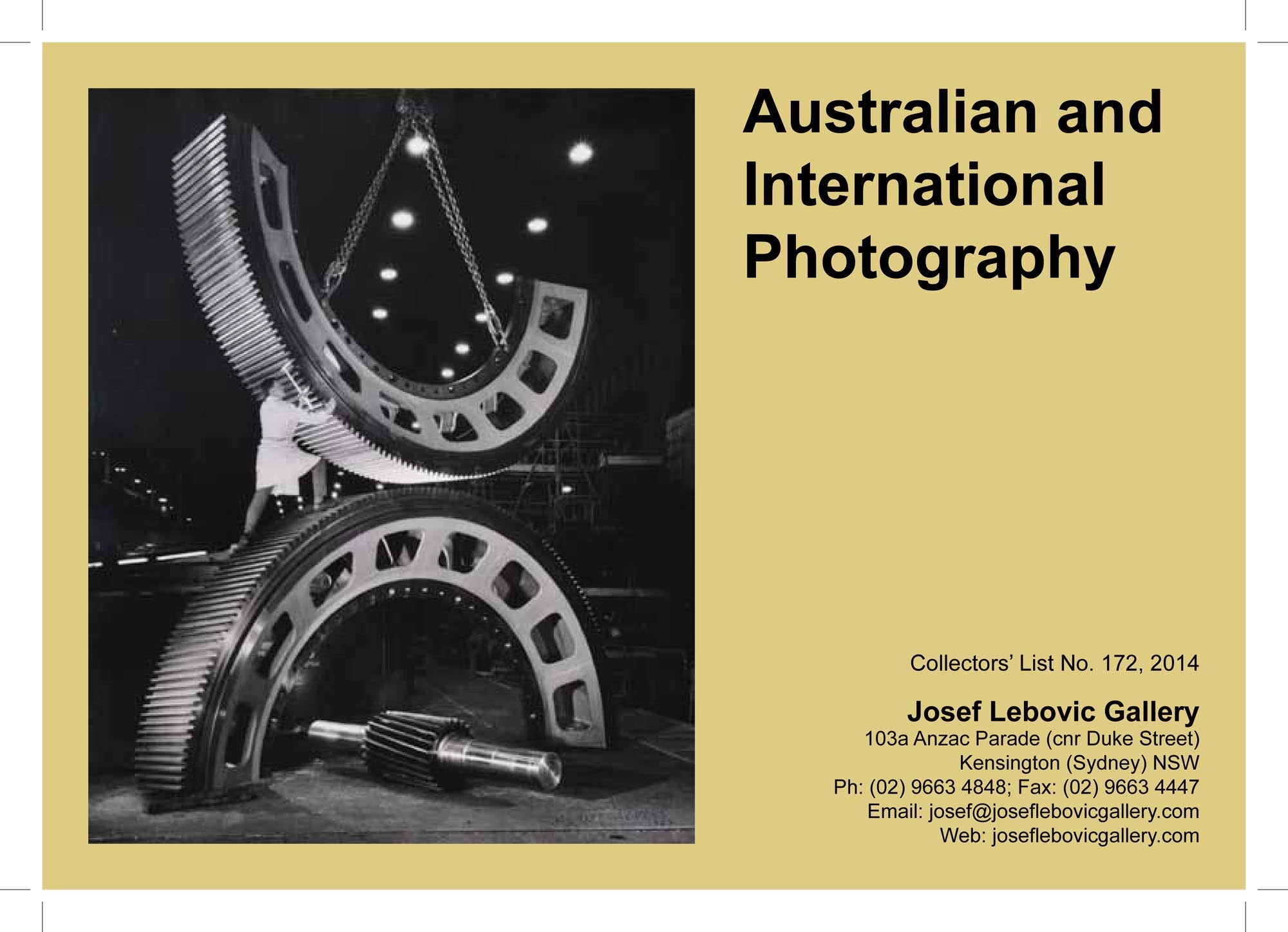 172 - Australian & International Photography