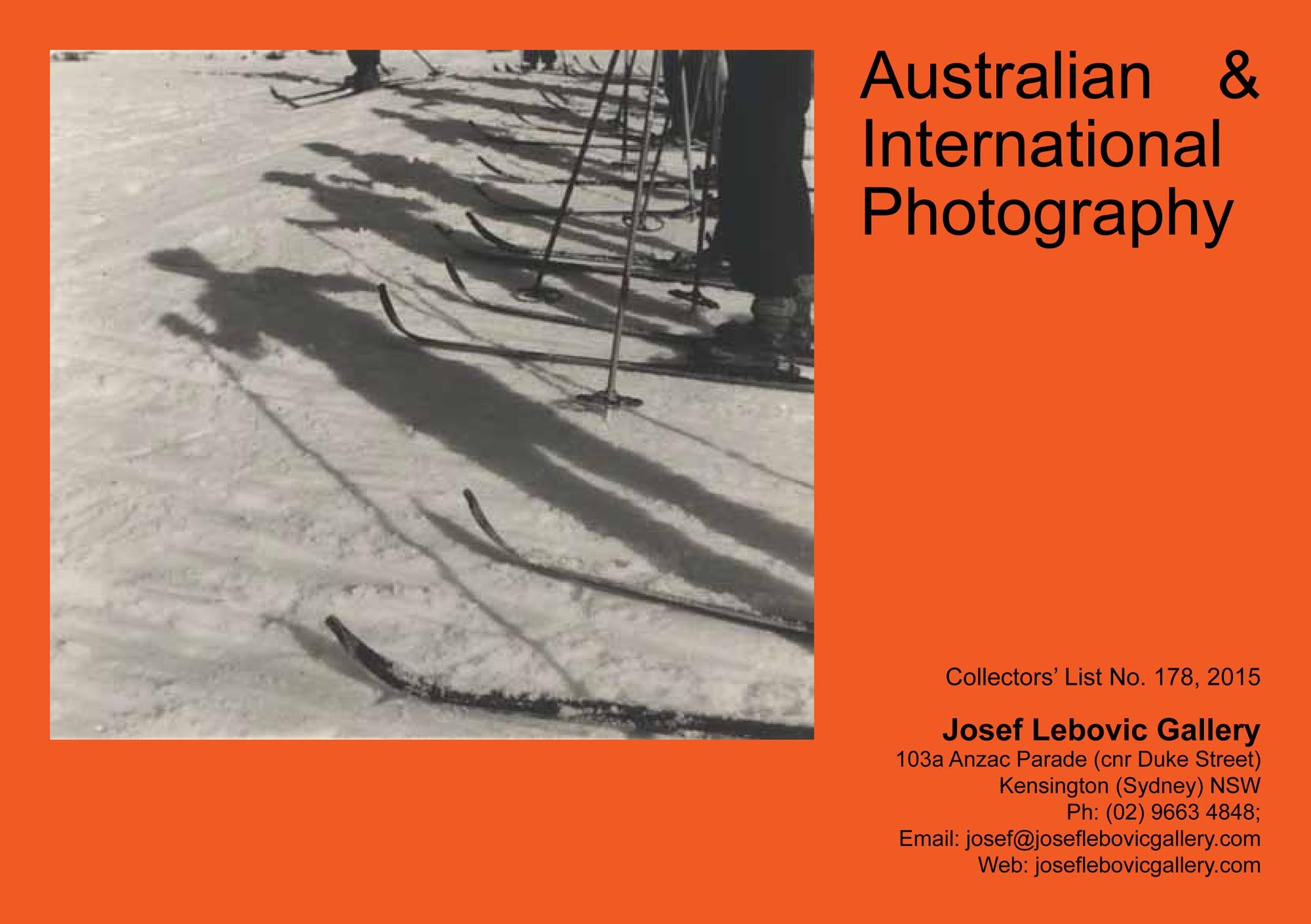 178 - Australian & International Photography