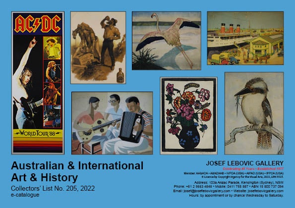 205 - Australian & International Art & History