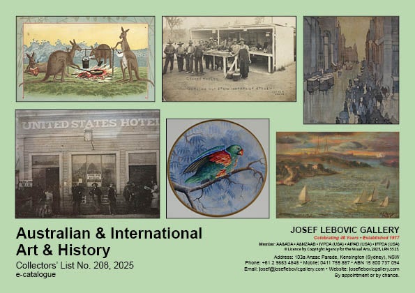 208 - Australian & International Art & History