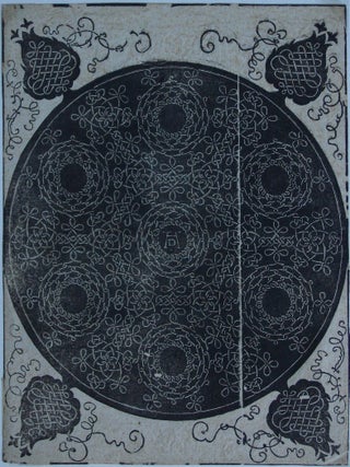 Item #CL127-24 Fourth Knot With Seven Circular Groups Of Knots With Black Centres. Albrecht...