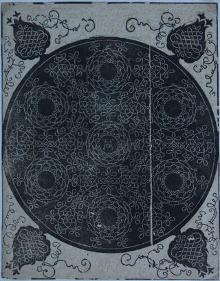 Item #CL127-24 Fourth Knot With Seven Circular Groups Of Knots With Black Centres. Albrecht...