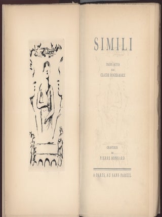 Item #CL146-57 Simili. Pierre Bonnard, French