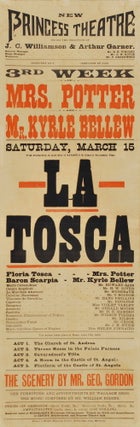 Item #CL157-3 “La Tosca.” New Princess Theatre