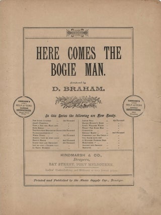 Item #CL161-37 Here Comes The Bogie Man. David Braham, Amer