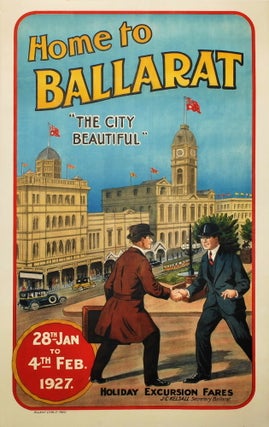 Item #CL163-1 Home To Ballarat. “The City Beautiful”