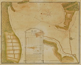 Item #CL165-42 Plan Des Bois Usages De La Communauté De Montot [Plan Of Forest Lots,...