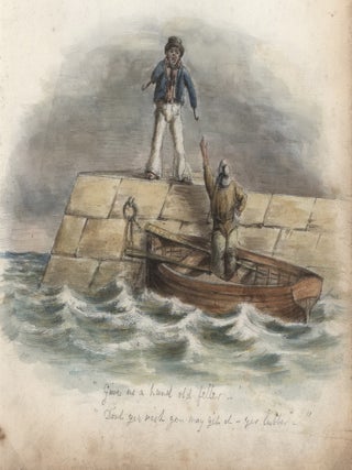 Robert Deserts His Ship And Makes Free With The Proverb &ldquo;Any Port In A Storm&rdquo; and &ldquo;Give Us A Hand Old Feller&hellip;&rdquo;