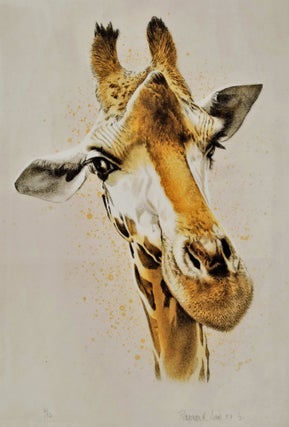 Item #CL166-163 Hope [Giraffe]. Raymond Sim, b.1921 Aust