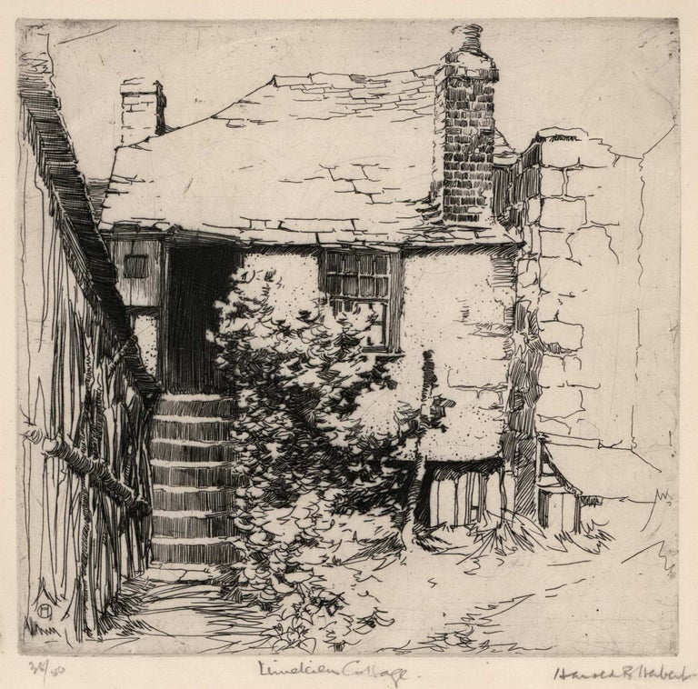 Item #CL166-78 Lime Kiln Cottage [Lostwithiel, Cornwall]. Harold B. Herbert, Aust.