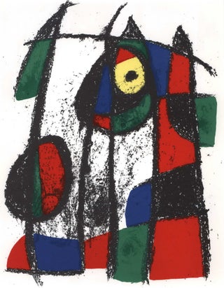 Item #CL168-101 Original Lithograph VII [From A Series Of 14]. Joan Miró, Spanish