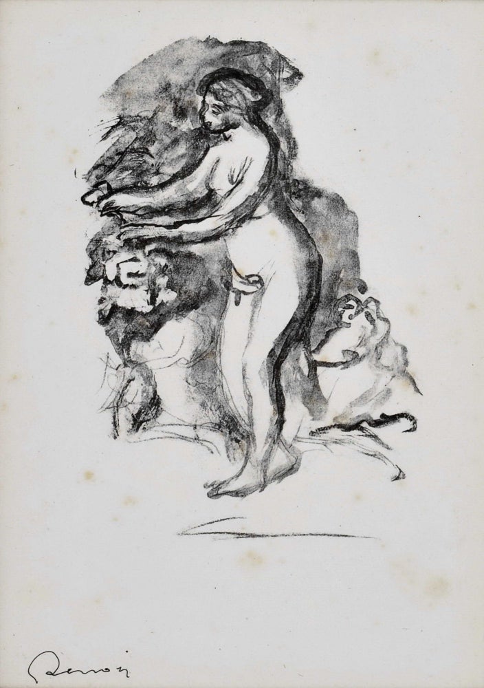 Item #CL168-119 Femme Au Cep De Vigne (Woman With Grapevine). Pierre Auguste Renoir, French.