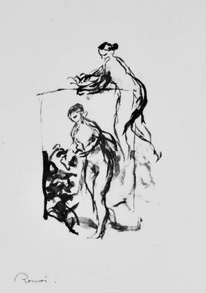 Item #CL168-120 Femme Au Cep De Vigne (Third Variant). Pierre Auguste Renoir, French