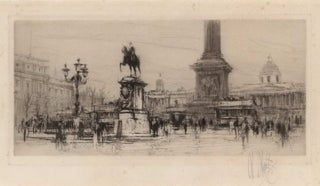Item #CL168-151 Trafalgar Square, Looking Towards The National Gallery. William Walcot, British