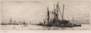 Item #CL168-161 [Fishing Trawlers]. W L. Wyllie, British