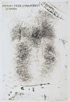 Item #CL168-43 Imprint From Dorian Gray’s Stomach. Jim Dine, b.1935 American