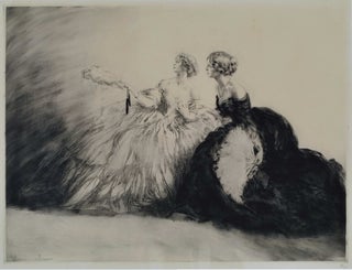 Item #CL168-47 [Ladies In Evening Dresses]. Etienne Drian, French