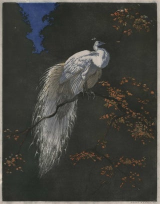 Item #CL168-54 [White Peacock]. Hans Frank, Austrian