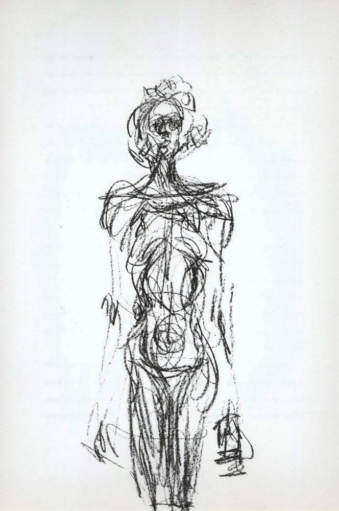 Item #CL168-56 Nude [Standing]. Alberto Giacometti, Swiss.
