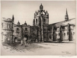 Item #CL168-72 King’s College, Aberdeen. Albany E. Howarth, Brit