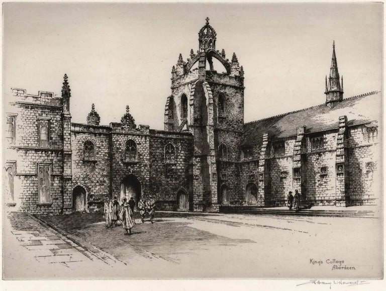 Item #CL168-72 King’s College, Aberdeen. Albany E. Howarth, Brit.