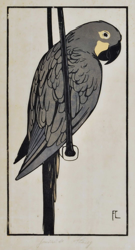 Item #CL168-87 [Glaucous Macaw]. Fritz Lang, German.