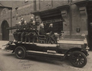 Item #CL169-117 Fire Brigade In Front of Kings Cross Fire Station, Sydney