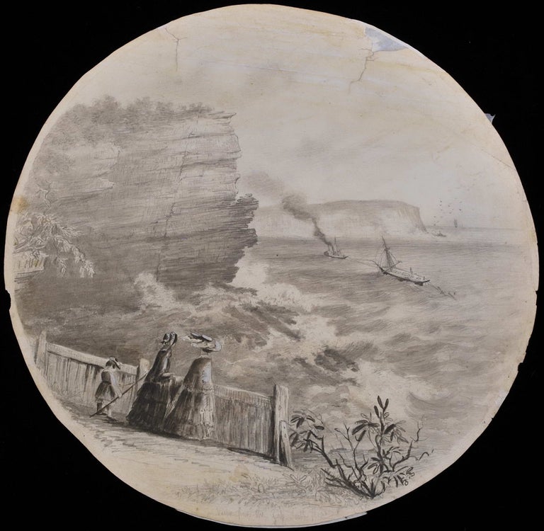 Item #CL169-15 View From The Gap, South Head [NSW]. Edward Turner, Brit./Aust.