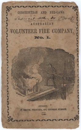 Australian Volunteer Fire Company and Andrew Torning Ephemera
