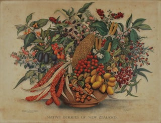 Item #CL169-61 Native Berries Of New Zealand. Fanny Osborne, NZ