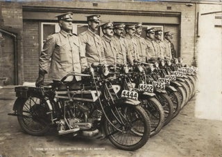 Item #CL169-98 Some Of The NSW Police On AJS Motors