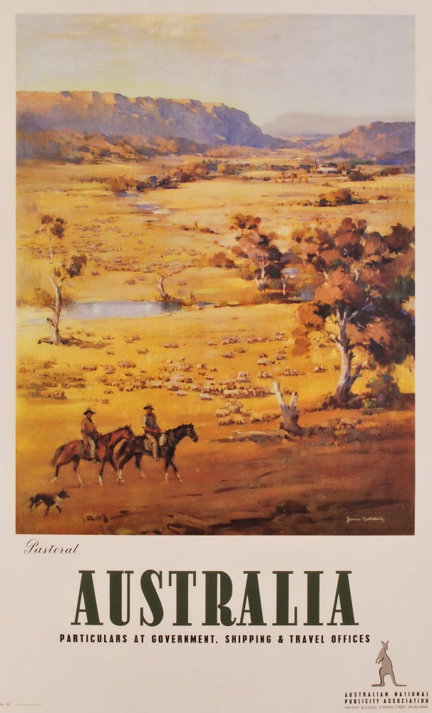 Item #CL171-25 Pastoral Australia. James Northfield, Aust.