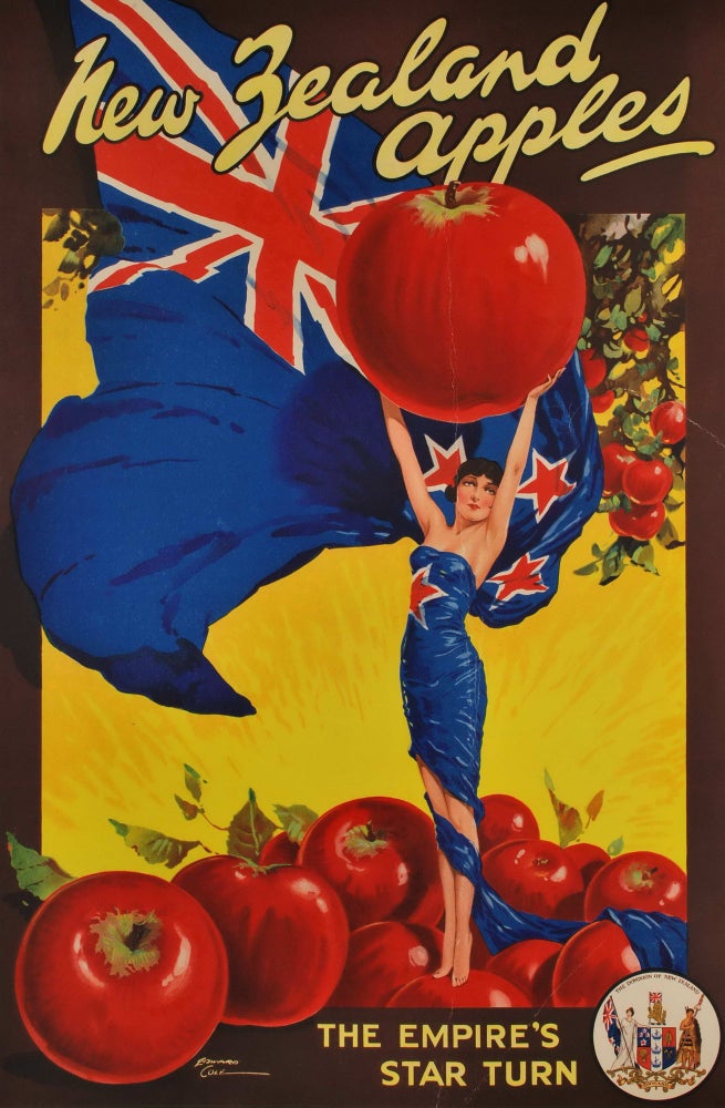 Item #CL171-28 New Zealand Apples. The Empire’s Star Turn