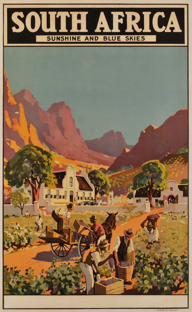 Item #CL171-29 South Africa. Sunshine And Blue Skies. Charles E. Peers, South African.
