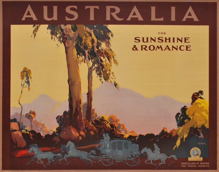 Item #CL171-45 Australia, For Sunshine And Romance. James Northfield, Aust.