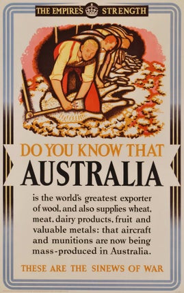Item #CL171-50 The Empire’s Strength. Do You Know That Australia Is The World’s Greatest...