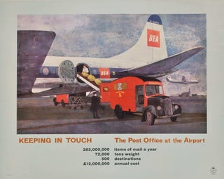 Item #CL171-91 Keeping In Touch. The Post Office At The Airport [Royal Mail, Great Britain
