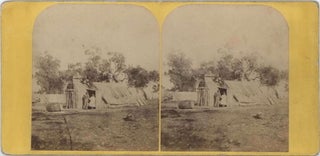 Item #CL172-10 Wood Splitter’s Hut, Black Forest, Victoria. Edward Haigh, fl. Aust Brit., c