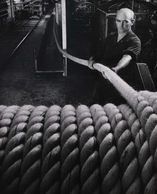 Item #CL172-143 Rope Making, Miller Rope, Melbourne, Australia. Wolfgang Sievers, German/Aust