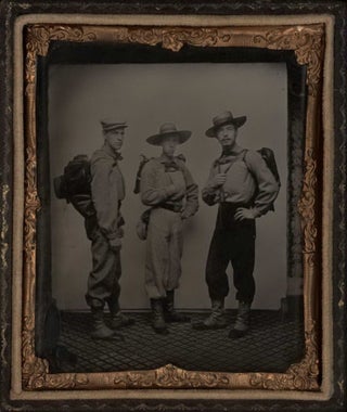 Item #CL172-20 [Portrait Of Three Miners