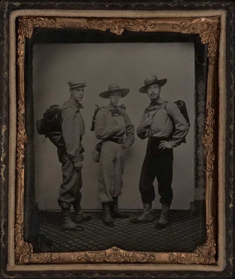 Item #CL172-20 [Portrait Of Three Miners]