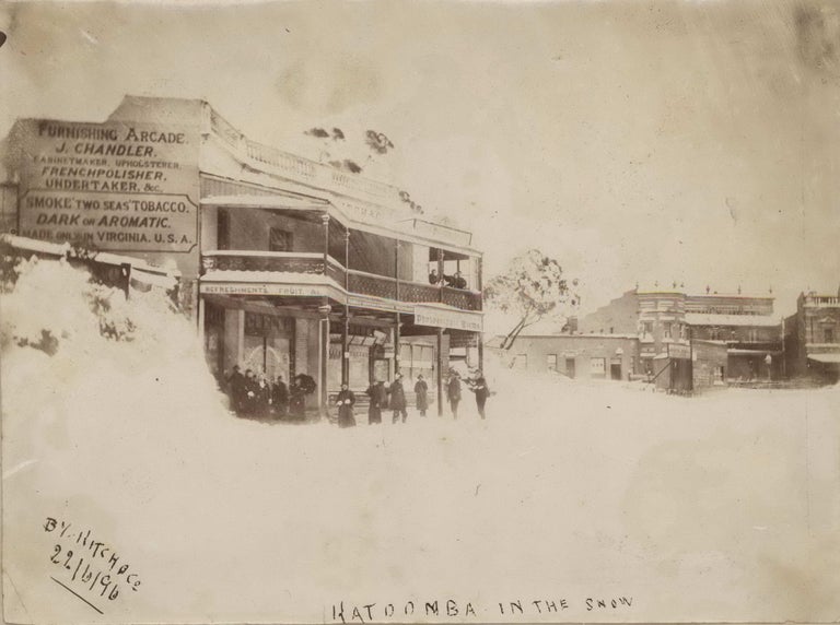 Item #CL172-39 Katoomba In The Snow. Kitch, Co, fl. Australian.