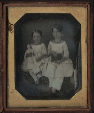 Item #CL172-4 [Portrait Of Two Girls With A Doll, USA