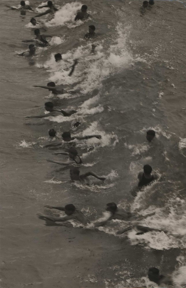 Item #CL172-53 Surf Shooters Catching A Wave, Bondi. Harold Cazneaux, Aust.