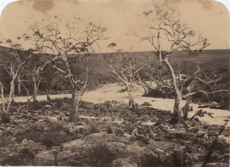 Item #CL172-8 Barwon River, Near Geelong, Victoria. Richard Daintree, British/Australian.