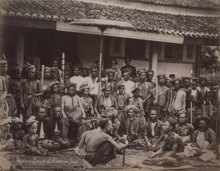 Item #CL173-122 Malay Court Of Justice. G R. Lambert, Co, active c1867-c1914 Singapore.