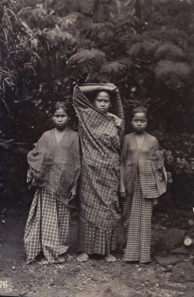 Item #CL173-124 [Group Portraits And Views In Makassar, Indonesia]. E. Becker